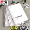 晨光文具本味A6软线圈本笔记本 便携记事本 随身小号可撕内页迷你本口袋型便签计划本 1本 商品缩略图0