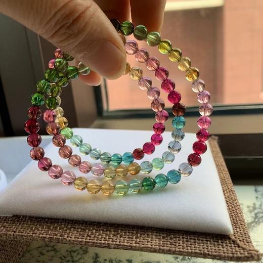 28.07g 6.8mm 碧玺手链 商品图7