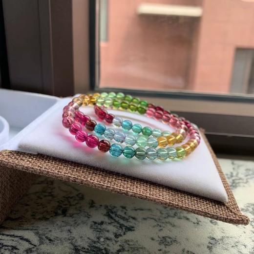 28.07g 6.8mm 碧玺手链 商品图0