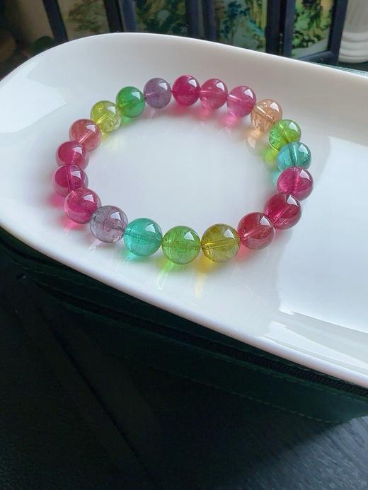 26.7g  9.4mm 碧玺手链 商品图6