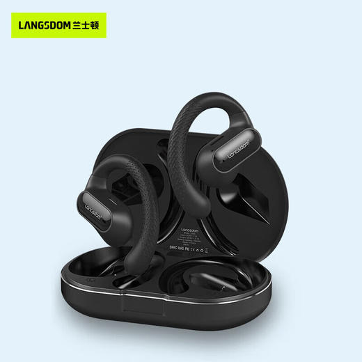 【小家电】兰士顿耳挂式蓝牙耳机骨传导概念开放不入耳适用于苹果小米华为手机TS05 HF 商品图1