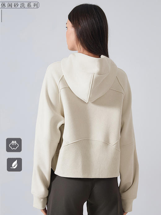 哈瓦塔（短款）加绒带帽保暖外套 H340121 商品图3