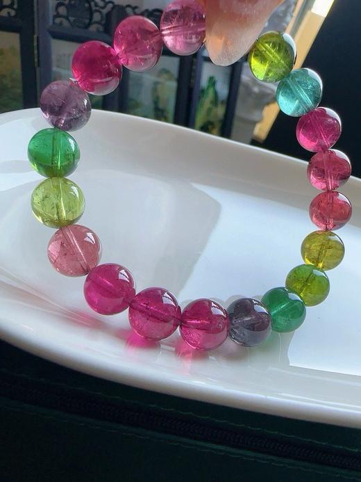 26.7g  9.4mm 碧玺手链 商品图0