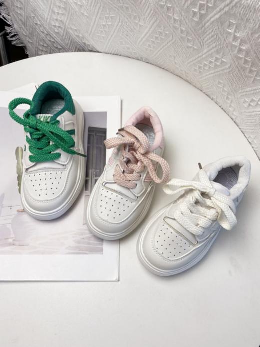 🍂🍂【岁愿2024秋季新款高品质休闲百搭小白鞋 】💥岁愿潮流童鞋属于岁愿品牌童鞋家族潮童板块童鞋🔥🔥🔥 商品图2