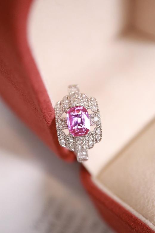 1.1ct 蓝宝石戒指 商品图1