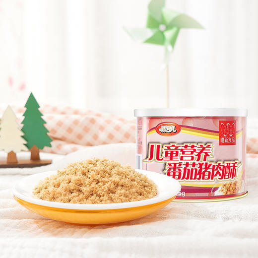 【休闲食品 肉酥】115g儿童营养番茄肉酥 商品图2