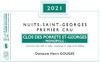 「跨境」2021昂丽故知酒庄夜圣乔治波雷园红葡萄酒 Henri Gouges Nuits st Georges 1er Cru Clos des Porrets St Georges 商品缩略图0