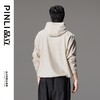PINLI品立秋季新款流苏连帽套头卫衣男潮牌宽松休闲帽衫上衣B243109022 商品缩略图4