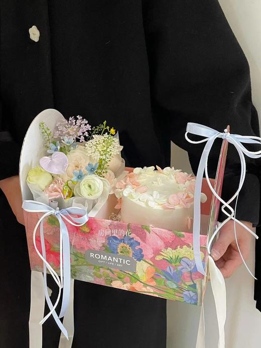 艺术家蛋糕花盒（2个/包）蓝色/ 粉色 商品图5