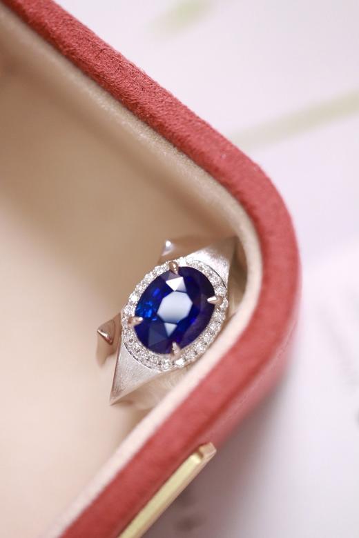 2.52ct 蓝宝石戒指 商品图6