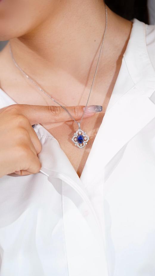1.31ct 蓝宝石吊坠 商品图3