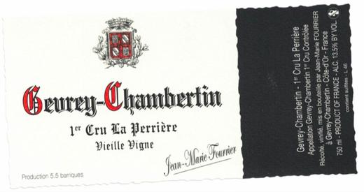 「跨境」2021傅里叶酒庄热弗雷香贝天石头园红葡萄酒 JM Fourrier Gevrey La Perrieres premier Cru 商品图0