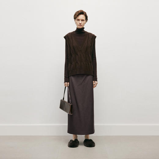 【商场同款】麦檬冬毛衫背心5EB133221 商品图1