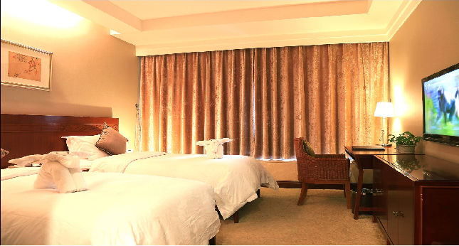 观山邸双床房北京观山邸酒店