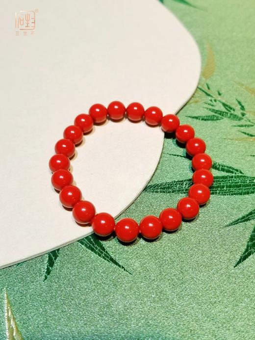 天然朱砂圆珠手链(8mm) 商品图2