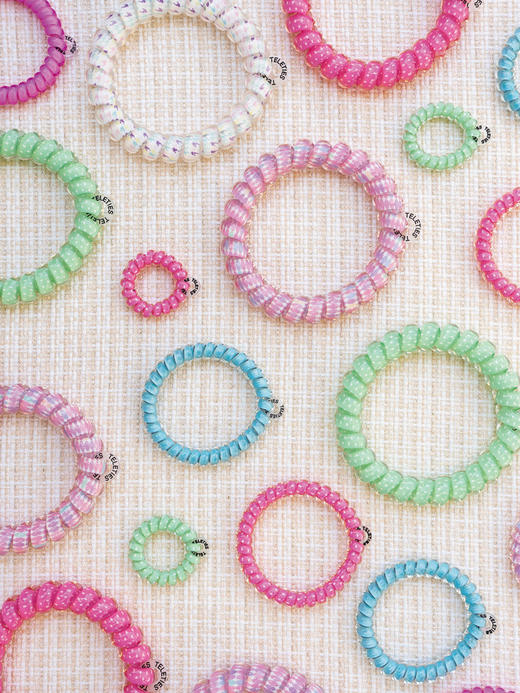 【TELETIES】时尚两用手环发圈（定制款2支/L) 商品图0