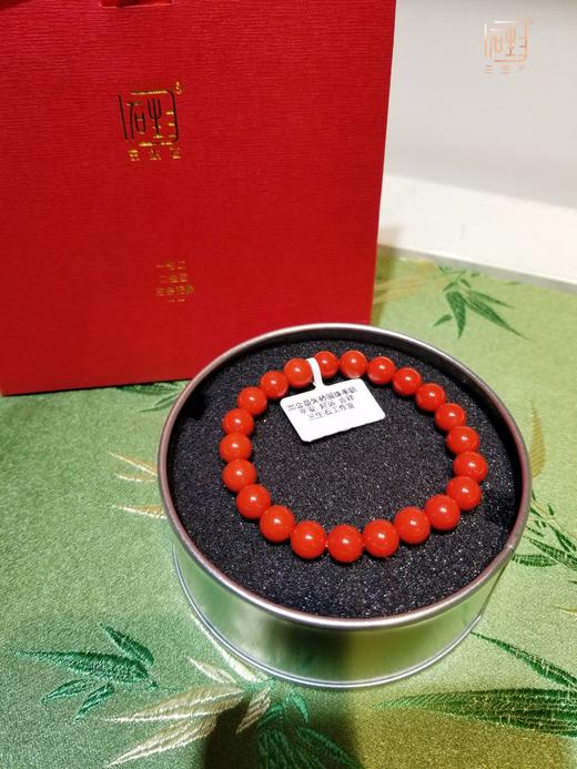 天然朱砂圆珠手链(8mm) 商品图7