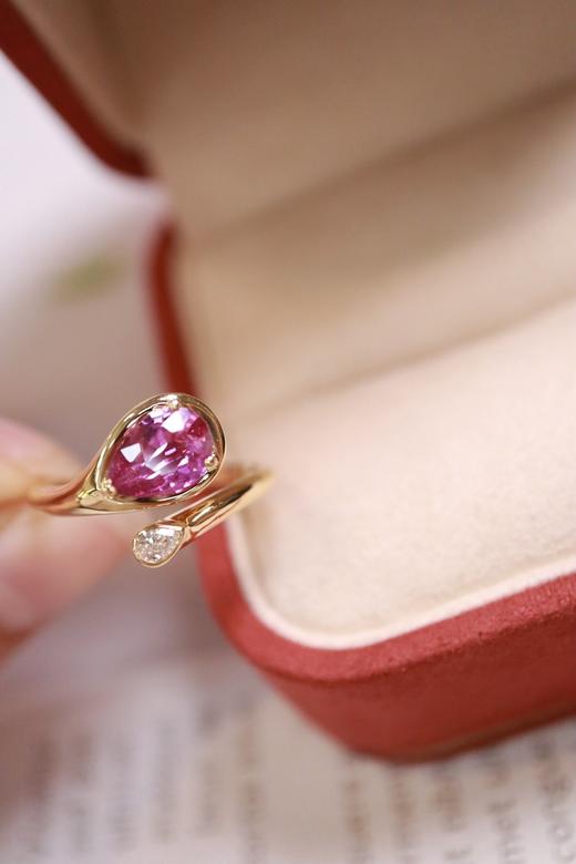 1.19ct 帕帕拉恰戒指 商品图7