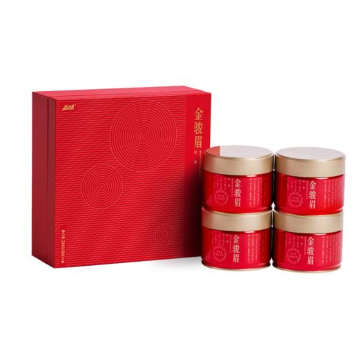 竹叶青茶业出品 武夷山金骏眉特级 200g小罐装茶叶礼盒 商品图6