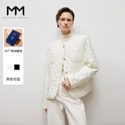 【商场同款】麦檬冬短气质精致小香风棉服5EA180501 商品图0