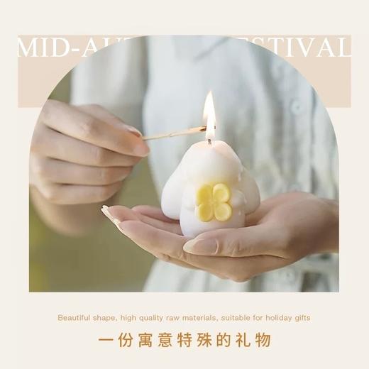 敦煌【兔来运转兔子香薰蜡烛】中秋节兔子香薰可爱设计感伴手礼 商品图3
