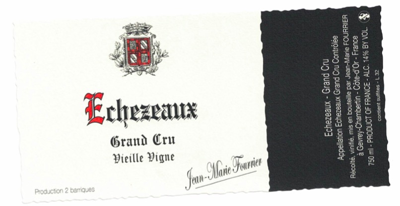 「跨境」2021傅里叶酒庄依索苏红葡萄酒  JM Fourrier Echezeaux