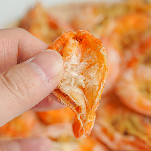 【活虾烤制 鲜香酥脆】烤虾干 250克/袋 肉质紧实 鲜活海虾制作 每一只虾都是天然海味~没有防腐剂 收到建议冷冻保存 商品图9