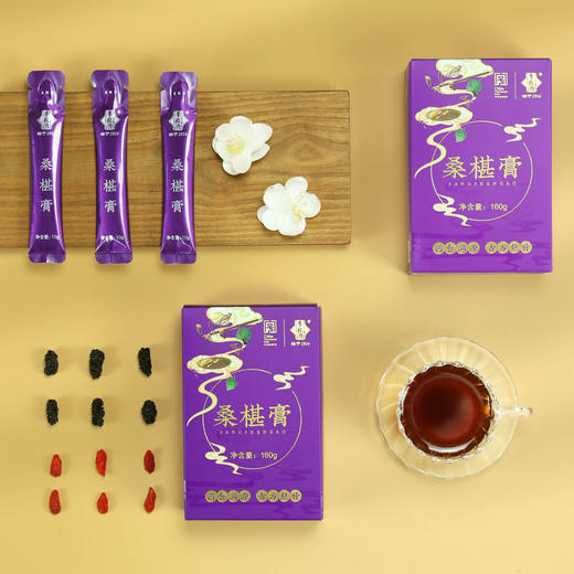 【多重黑营养 以黑养黑】李良济桑椹膏10g*16条 商品图7