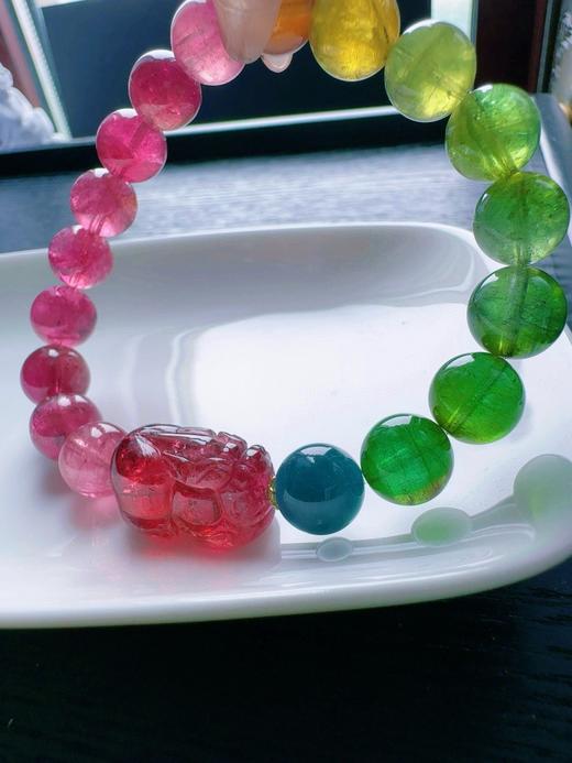 35.4g 10mm 碧玺手链 商品图0