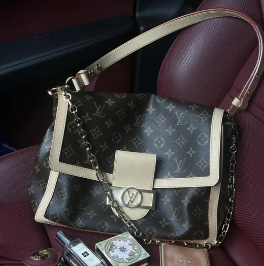 独家私渠   SOFT达芙妮大号  经典邮差包  双肩带单肩包老花斜挎包 商品图0