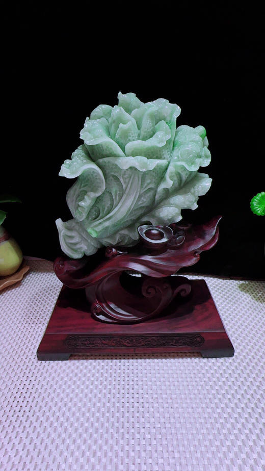 620258翡翠摆件【财源茂盛】 商品图5