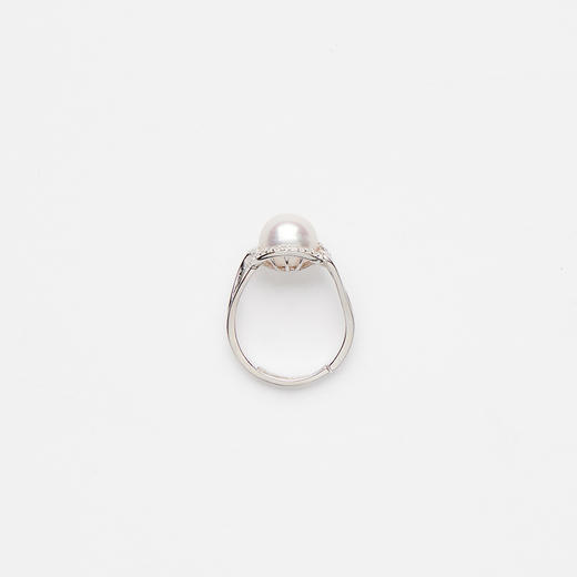 礼兰 羽梦S925银淡水珍珠戒指8-9mm 商品图1