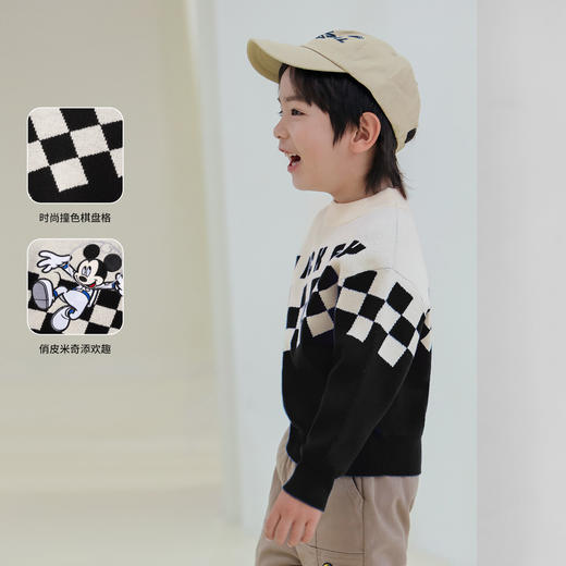 【商场同款】Disney/迪士尼针织套头上衣234DS1236 商品图7