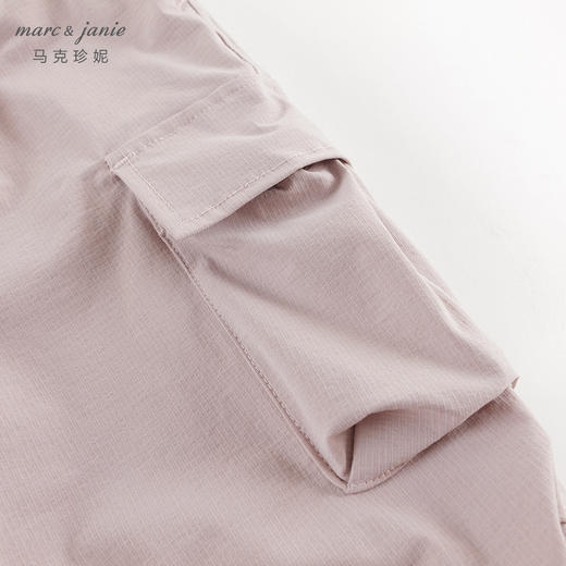 马克珍妮男女童机能风立体口袋工装裤2024年秋装新款241239 商品图5