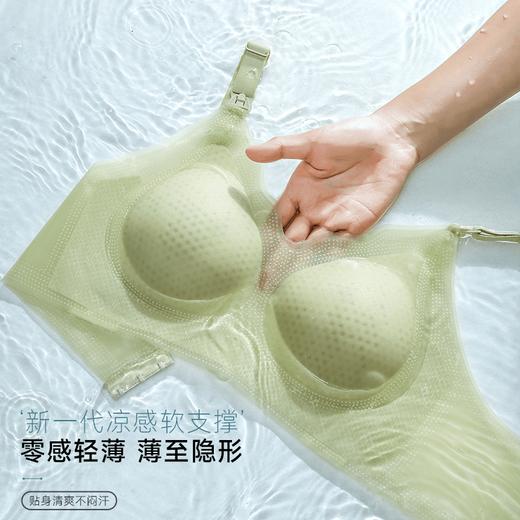 （曼娜莎同款2件装）夏季超薄透气哺乳文胸产后喂奶聚拢防下垂孕妇内衣 商品图2