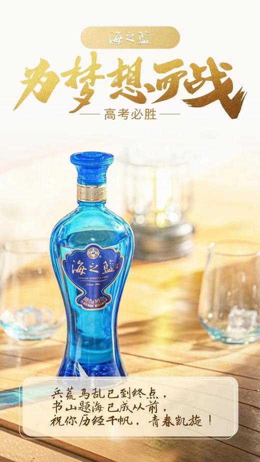 洋河蓝色经典 海之蓝 52度  480ml*6瓶（内含3个礼袋） 商品图3