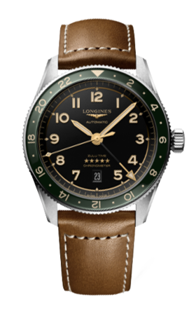 【时计廊】浪琴先行者系列祖鲁时间腕表L3.812.4.63.2