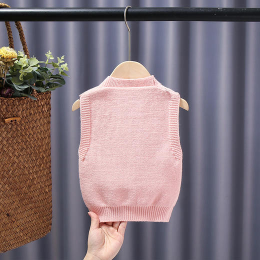 女童毛衣 0-5岁宝宝春装儿童开衫婴儿毛衣婴儿外穿针织马甲 商品图3