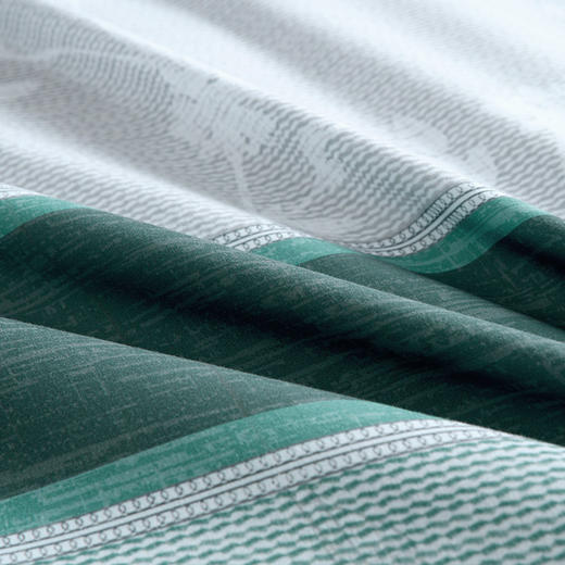 水星家纺林间溢彩全涤磨毛抗菌四件套200*230cm【分仓直发，72小时发货，周末节假日不发货】 商品图4