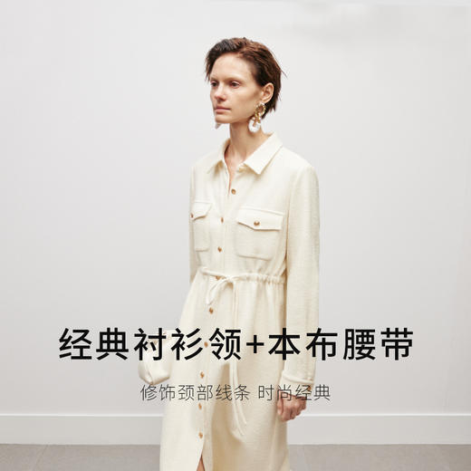 【商场同款】麦檬冬梭织连衣裙5EA193641 商品图3