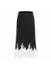 【千丝万缕】加长睫毛蕾丝拼接羊绒羊毛混纺半裙 商品缩略图4