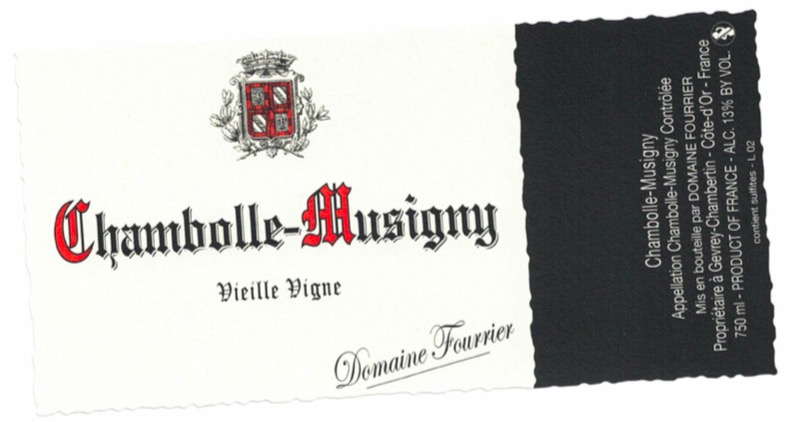 「跨境」2021傅里叶酒庄香波慕丝尼红葡萄酒 Fourrier Chambolle Musigny