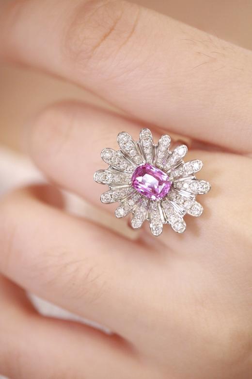 1.03ct 蓝宝石戒指 商品图8