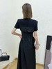 G09723#针织牛仔连衣裙 商品缩略图2