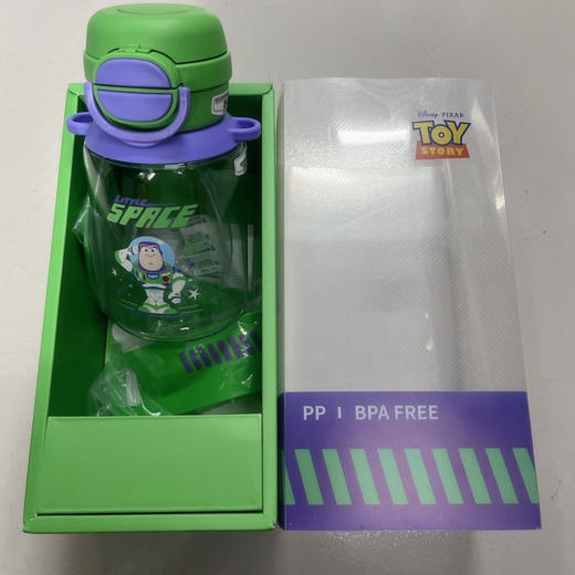 特价.杯具熊开口笑双饮塑料杯680ml  RT115-680（颜色，样式随机发） 商品图0