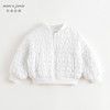 马克珍妮女童甜酷菱格夹棉棒球服外套2024年秋冬新款241355 商品缩略图2