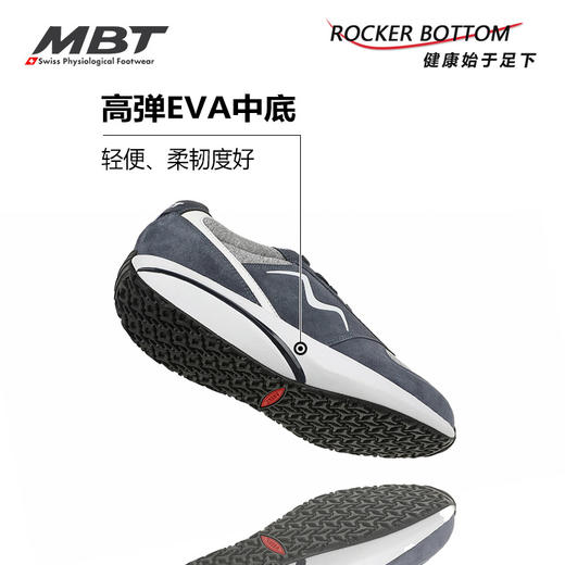 MBT足健康鞋 男厚底经典休闲运动鞋 足弓支撑 增高提臀 缓震1998 商品图3