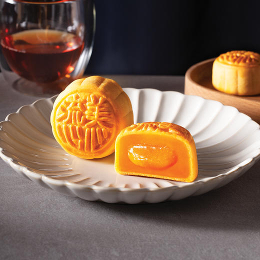 【直播】香港美心流心奶黄月饼礼盒360g/盒  2024新款广式中秋礼品 商品图5