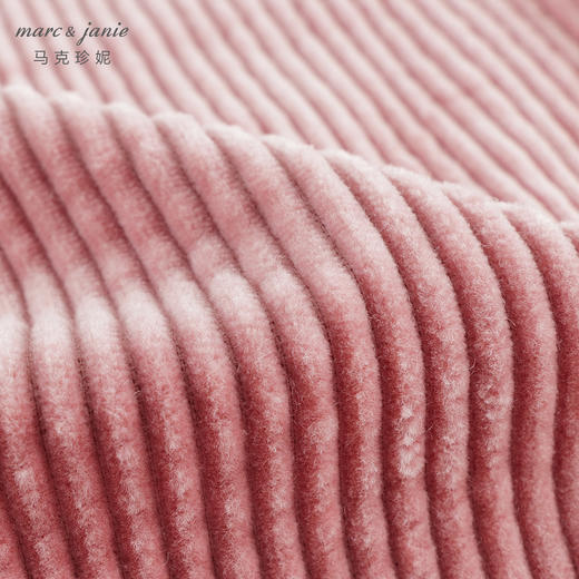 马克珍妮男女童山系户外灯芯绒拼接纯棉束脚裤2024年秋冬241615 商品图4