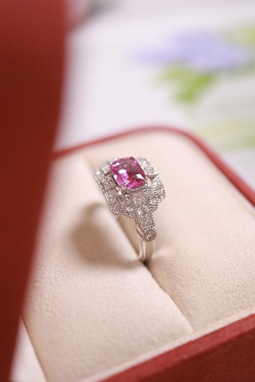 1.1ct 蓝宝石戒指 商品图5